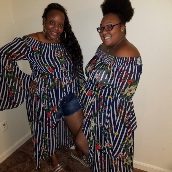 Ashley Stewart's Beautiful Plus Size Tunic Blouse size 18/20 - Picture 6 of 7